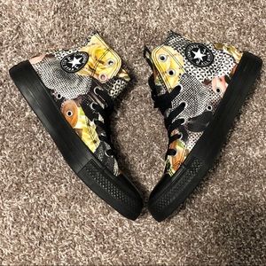 🆕Converse Floral Hi-Top Sneakers🔥